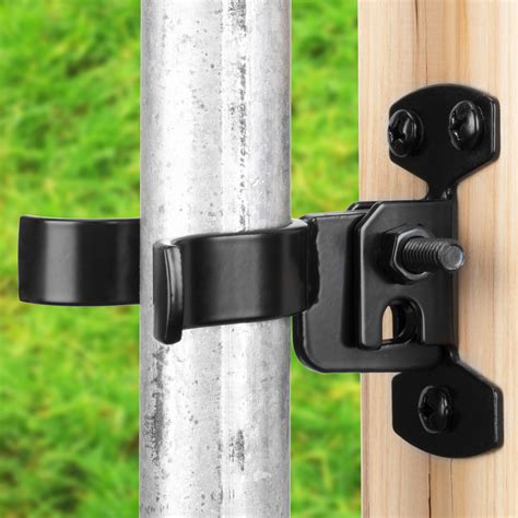 Chain Link Fence Gate Lock Gate Fork Latch 2 3/8" Wall Mount Chain