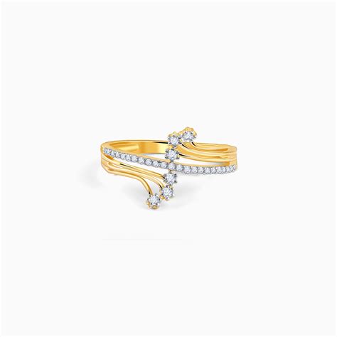 Grab Gold Cocktail Diamond Ring | GIVA Jewellery – GIVA