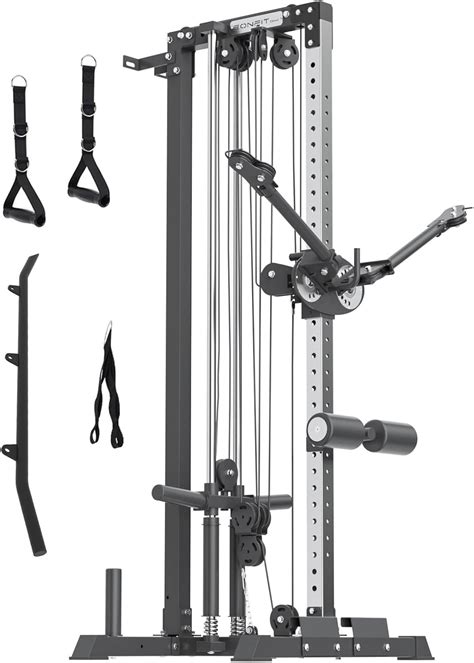 EONFITOmni Cable Machine Home Gym, Functional Trainer Cable Crossover ...