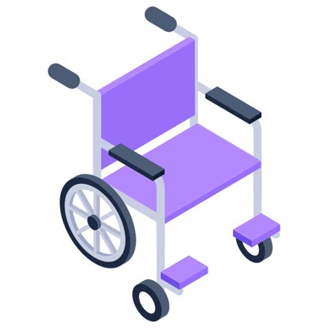 Wheelchair Generic Isometric icon | Freepik
