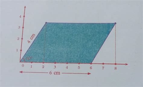 How to draw an parallelogoam and find coordinates vertices? - Brainly.in
