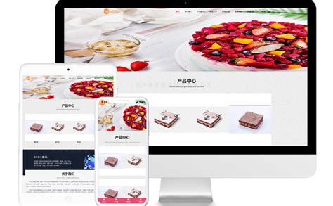甜品加盟店免费网站模板-米拓建站响应式网站源码下载