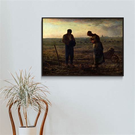 The Angelus Painting by Jean-françois Millet, 1859 - Praying Farmers ...