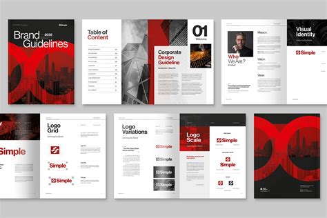 Brand Guidelines Brochure Template - BrandPacks