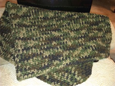 Camouflage Baby Blanket Crochet Pattern - aviatorbaby