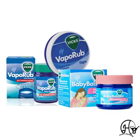VICKS VAPORUB BABY BALSEM | Shopee Malaysia