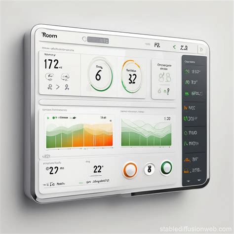 Simplified Smart Home Dashboard | Stable Diffusion Online