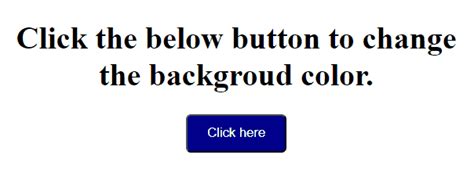 How to Colour a Button in HTML 的图像结果