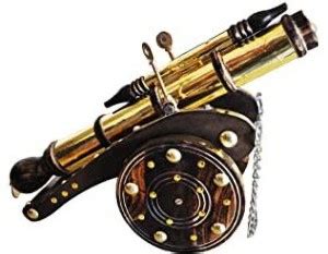 ANENTER Wooden Decorative CannonTope Showpiece for Home Office Decor ...