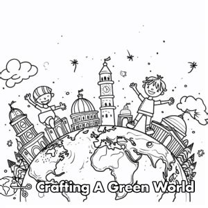 Colorful World Worksheet 的图像结果