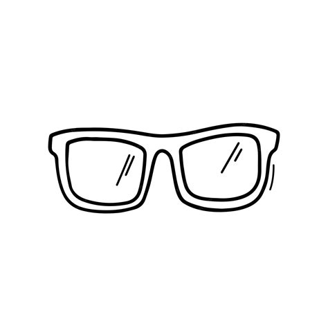 Eyeglasses Clipart Black And White