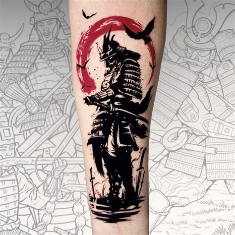Samurai Tattoo Design for Men