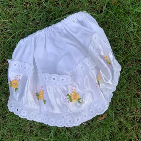 Satin & Lace Sunflower Panty - Diaper Cover – Tara Baby Shop