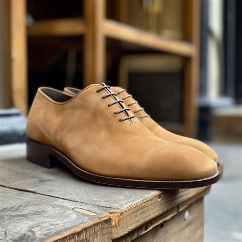 Tan Nubuck Leather Danilo Oxfords – Costoso Italiano