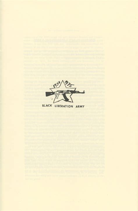 The Black Liberation Army | Idea House 3