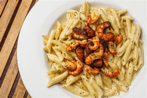 Cajun Blackened Shrimp Pasta - New Orleans Style Pasta - Meal Studio