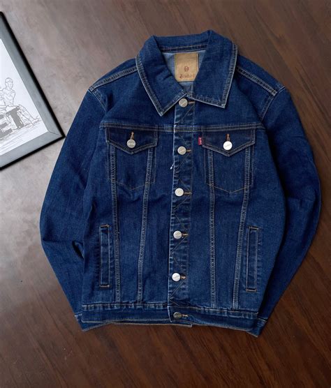Heritage Deep Indigo Denim Jacket - Premium Dark-Wash Trucker – BradBird
