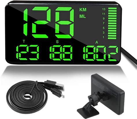 Digital Universal GPS HUD Speedometer Display GPS Head Up Dispaly ...