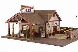 Image result for O Scale Service Station