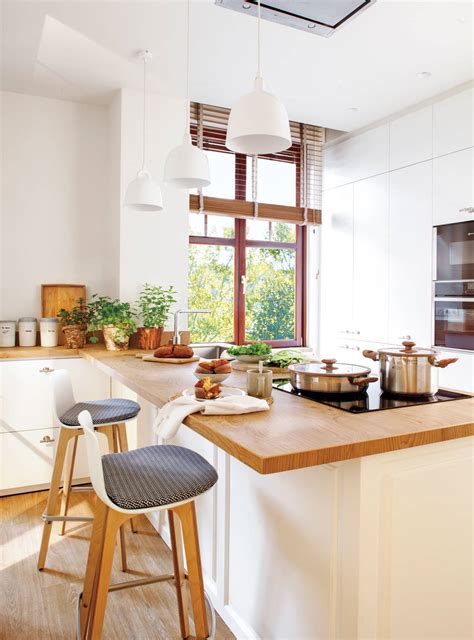 15 islas de cocina muy prácticas, con almacenaje y ¡mucho estilo!