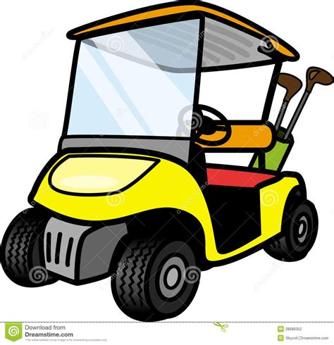 Golf Cart Clip Art