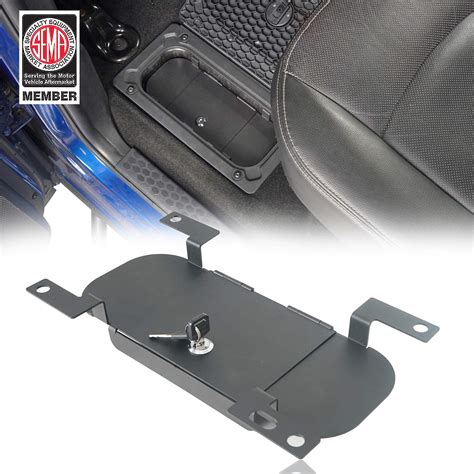 Hooke Road Ram Rear Seat Floor Locking Storage Box Compatible ...