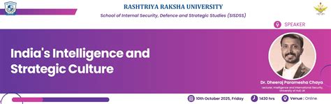School of Internal Security, Defence and Strategic Studies (SISDSS)