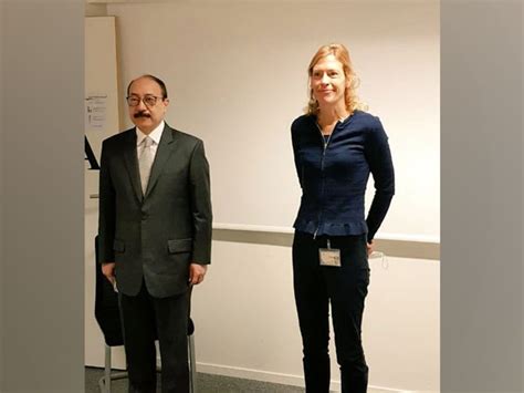 Harsh Vardhan Shringla, French diplomat Alice Guitton discuss India ...
