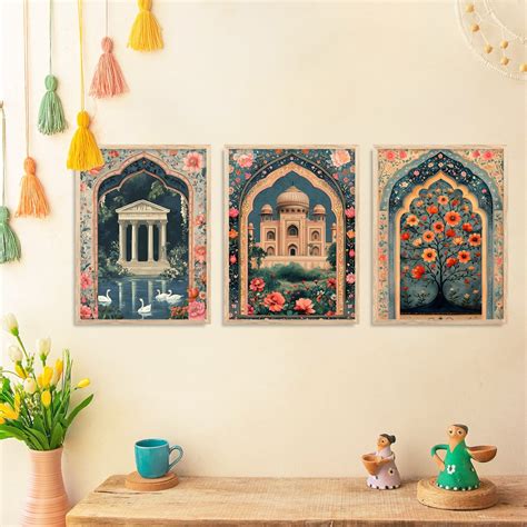 kotart Traditional wall Art Paintings with Frame for Home Decor – Kotart