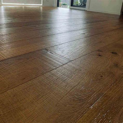 HDF AC3/4 Laminate Grain Hardwood Wood Oak Walnut Wooden Flooring ...