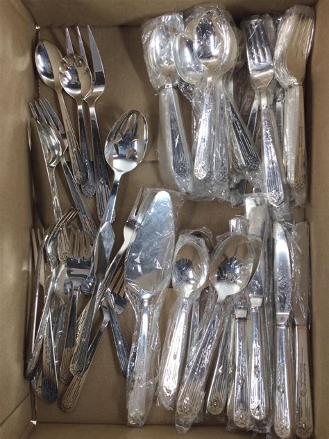 Lot - (68pc) International Silver Plate Flatware