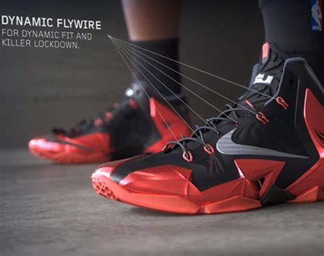 Red Lebron Sports High Ankle Shoes (626374001) – Luxury D'Allure