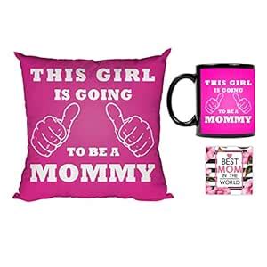 Buy TheYaYaCafe Ceramic This Girl is Going to Be A Mommy Mug with ...