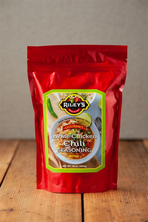 White chicken chili seasoning - Riley's Spice of Life