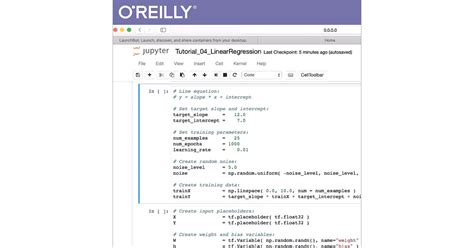 TensorFlow Machine learning 的图像结果