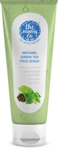 The Moms Co. Natural Green Tea Face Scrub I Control Acne & Gentle Scrub ...