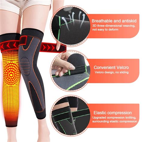 Buy 2023 New Tourmaline Acupressure Self-Heating Shaping Knee Sleeve ...