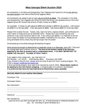 All contestants in the Miss and Outstanding Teen Pageants are required ...