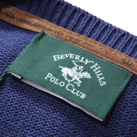 8982AI maglione uomo BEVERLY HILLS POLO CLUB man vintage cotton sweater ...