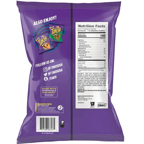 Takis Blue heat Hot Chili Pepper New flavored, Great Spicy and crunchy ...