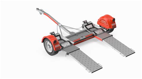 3D U-Haul Axle Tow Dolly Model - TurboSquid 2051785