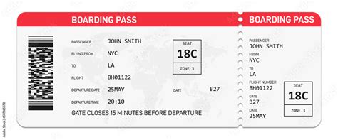 Boarding Pass Example 的图像结果