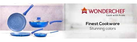 Buy Wonderchef Royal Velvet Induction Base Aluminium Cookware Set, 3 ...