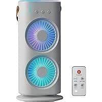 Techking 𝟮𝟬 𝗬𝗘𝗔𝗥𝗦 𝗪𝗔𝗥𝗥𝗔𝗡𝗧𝗬 Double-Ended USB Rechargeable Spray Fan ...