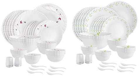 Cello Opalware Dinner Set : Amazon.in: Home & Kitchen