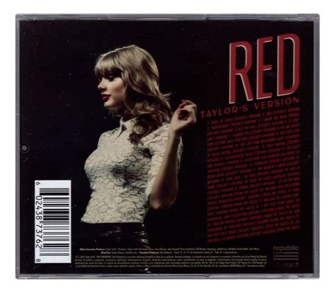 Taylor Swift - Red ( Taylors Version ) - 2 Discos Cd 's | Envío gratis