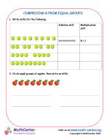 Understanding Multiplication Worksheets | Math activities