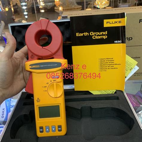 Jual Fluke earth grounding 1630 Digital clamp meter tang amper ground ...