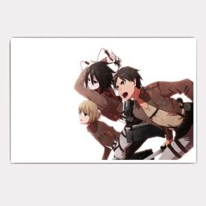 Hawtskin Attack On Titan Anime Whaa Shout 18X12 Inch Ready To Stick ...