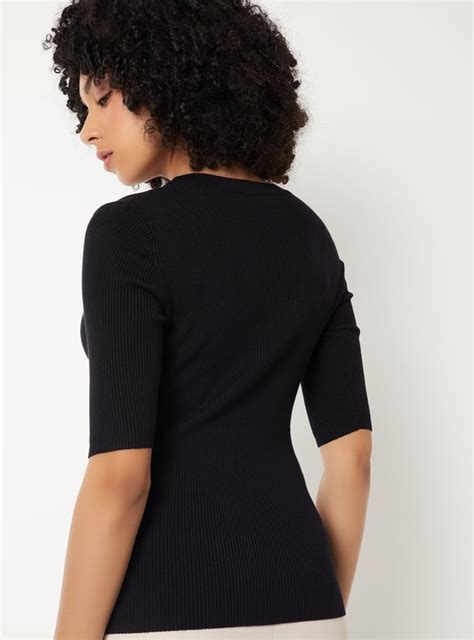 Buy Women Ribbed Top Online at just Rs. 899.0 - 1000015583277 | Max Fashion